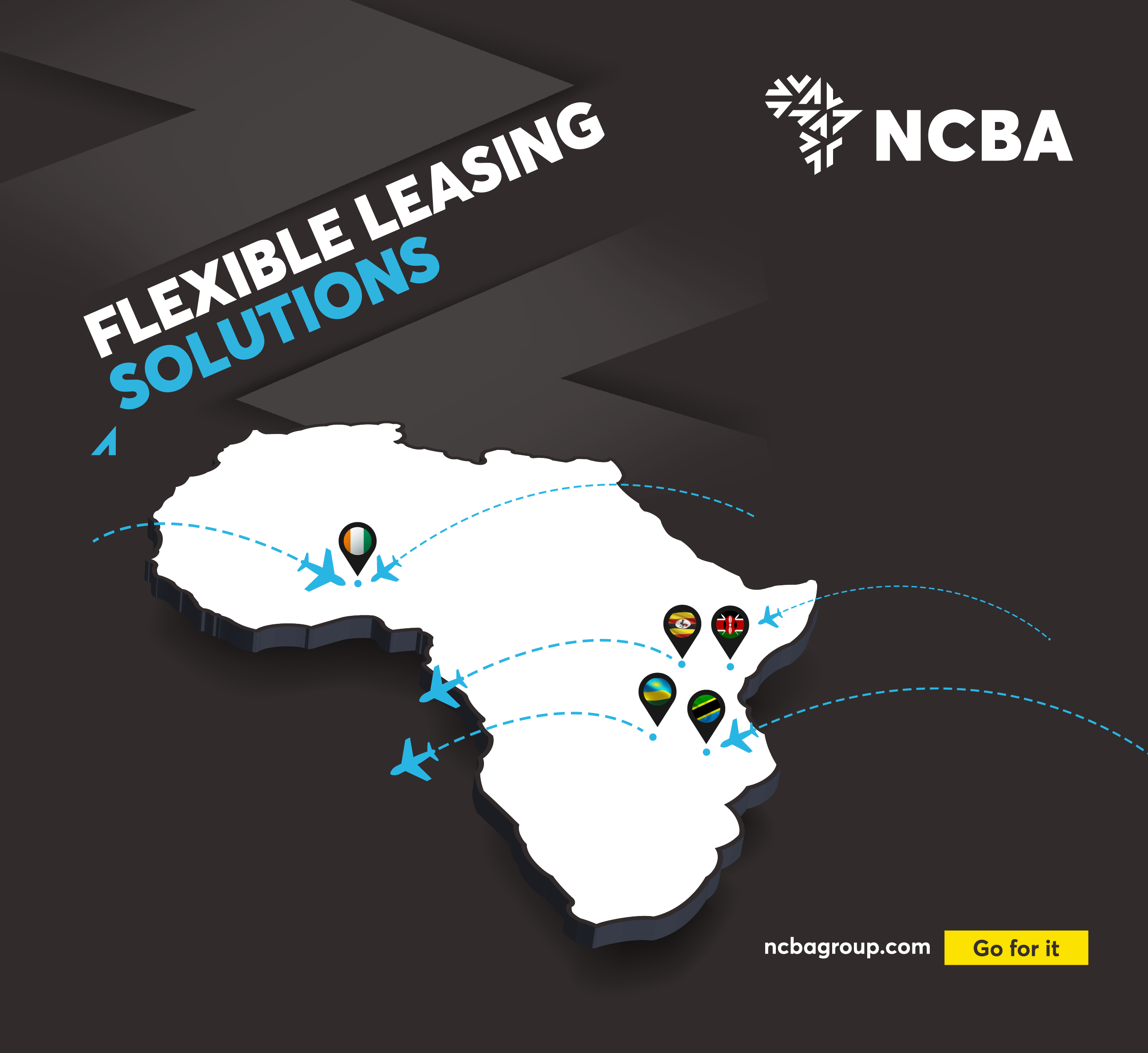 Africa map Leasing mobile